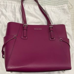 Michael Kors Magenta Voyager Tote